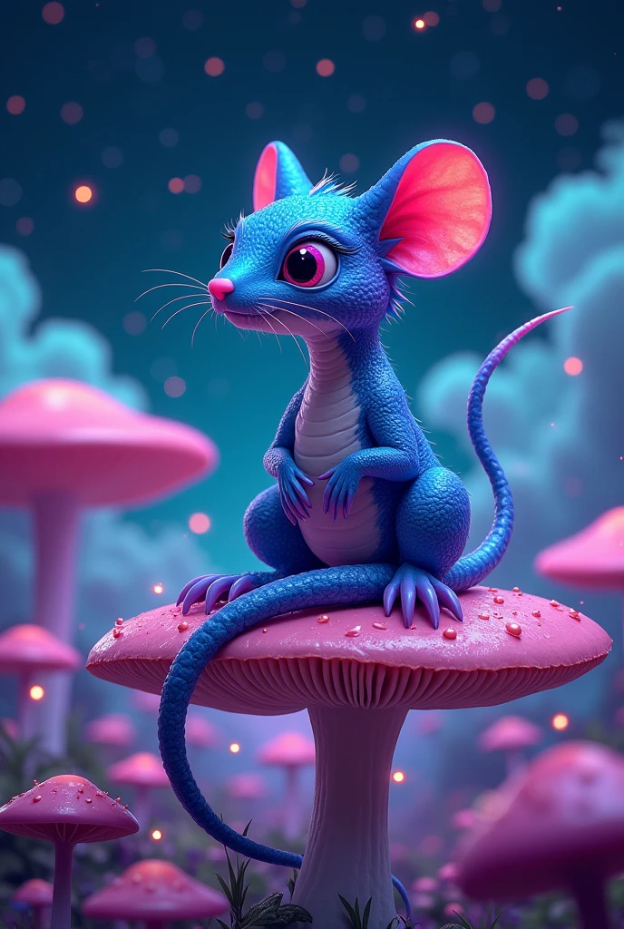Hallucinogenic rat dragon
