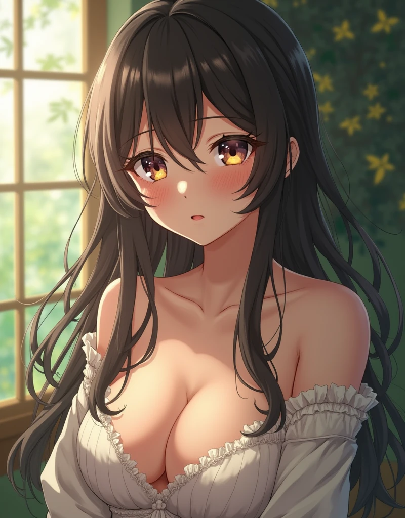 {{{{{3,318 trillion pixels high resolution, nsfw, Realistic scenery and lovely Japanese girl who is smiling as she nudity Masturbation that traces the sexual zone repeatedly with her fingers in a romantic Cylindrical crystal herbarium, thicken the lips look pretty, Boobs are fluffy and bouncy, Tits that get rounder bigger her deep tight cleavage}}}}}, {{{{{detail of The panting face and voice of a neat and cheerful girl loved by everyone, Her nipples and romantic deep smiling and her fingers tracing her pussy and Inside a herbarium soaked in female hormones depicted in detail, A detailed her repeatedly drastic Orgasms that make the uterus tremble}}}}},{{{{{The hormones in the herbarium cause the innocent girl to flush her face remains a girl only her body changes rapidly tits swelled up to P-cup tits form two beautiful mounds revealing a tight cleavage, A neat girl who sitting and opens her crotch traces her crotch with her fingertips and with a moan experiences her first climax and innocent Masturbation that traces the sexual zone, It's too cute and innocent to see her go into her own world nipples out smiling and Masturbation that traces the sexual zone as she climaxes over and over again, magical in a romantic Cylindrical crystal herbarium filled with female hormones, All the sexiness that's amplified inside her makes her smiling, Cuteness preserved forever shining in exchange for life from her, her beautiful slender underbust, slender curvy cute waistline, an lewd fetish for lips and necks and waistlines, her clearer nip line from underbust to hips, gloomy straight long wig, thick vivid lips}}}}},{{Extremely detailed}},{{{{{heroine girl's Sexually unused body with pure and innocent aura}}}}}