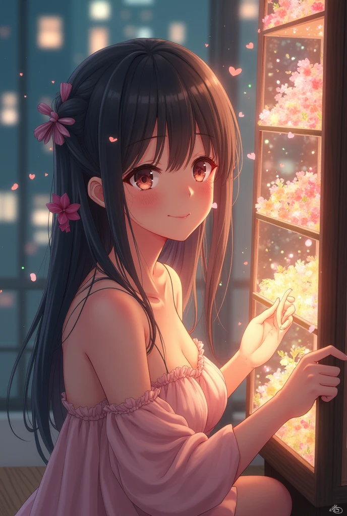 {{{{{3,318 trillion pixels high resolution, nsfw, Realistic scenery and lovely Japanese girl who is smiling as she nudity Masturbation that traces the sexual zone repeatedly with her fingers in a romantic Cylindrical crystal herbarium, thicken the lips look pretty, Boobs are fluffy and bouncy, Tits that get rounder bigger her deep tight cleavage}}}}}, {{{{{detail of The panting face and voice of a neat and cheerful girl loved by everyone, Her nipples and romantic deep smiling and her fingers tracing her pussy and Inside a herbarium soaked in female hormones depicted in detail, A detailed her repeatedly drastic Orgasms that make the uterus tremble}}}}},{{{{{The hormones in the herbarium cause the innocent girl to flush her face remains a girl only her body changes rapidly tits swelled up to P-cup tits form two beautiful mounds revealing a tight cleavage, A neat girl who sitting and opens her crotch traces her crotch with her fingertips and with a moan experiences her first climax and innocent Masturbation that traces the sexual zone, It's too cute and innocent to see her go into her own world nipples out smiling and Masturbation that traces the sexual zone as she climaxes over and over again, magical in a romantic Cylindrical crystal herbarium filled with female hormones, All the sexiness that's amplified inside her makes her smiling, Cuteness preserved forever shining in exchange for life from her, her beautiful slender underbust, slender curvy cute waistline, an lewd fetish for lips and necks and waistlines, her clearer nip line from underbust to hips, gloomy straight long wig, thick vivid lips}}}}},{{Extremely detailed}},{{{{{heroine girl's Sexually unused body with pure and innocent aura}}}}}