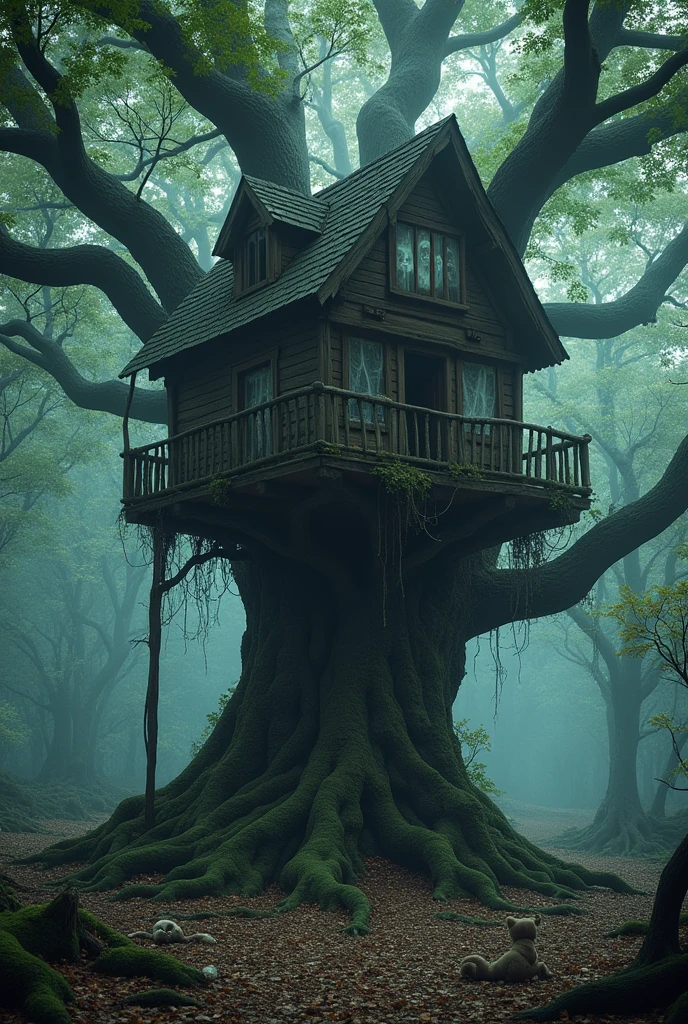 Leave the tree house more haunted