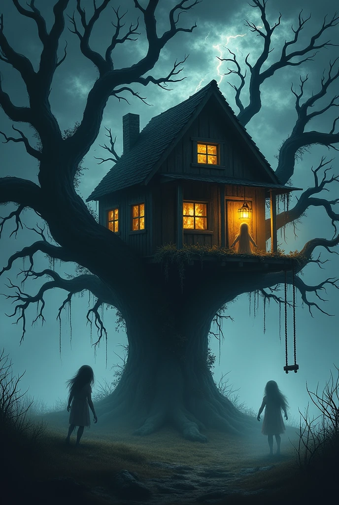 Make the tree house even more haunted