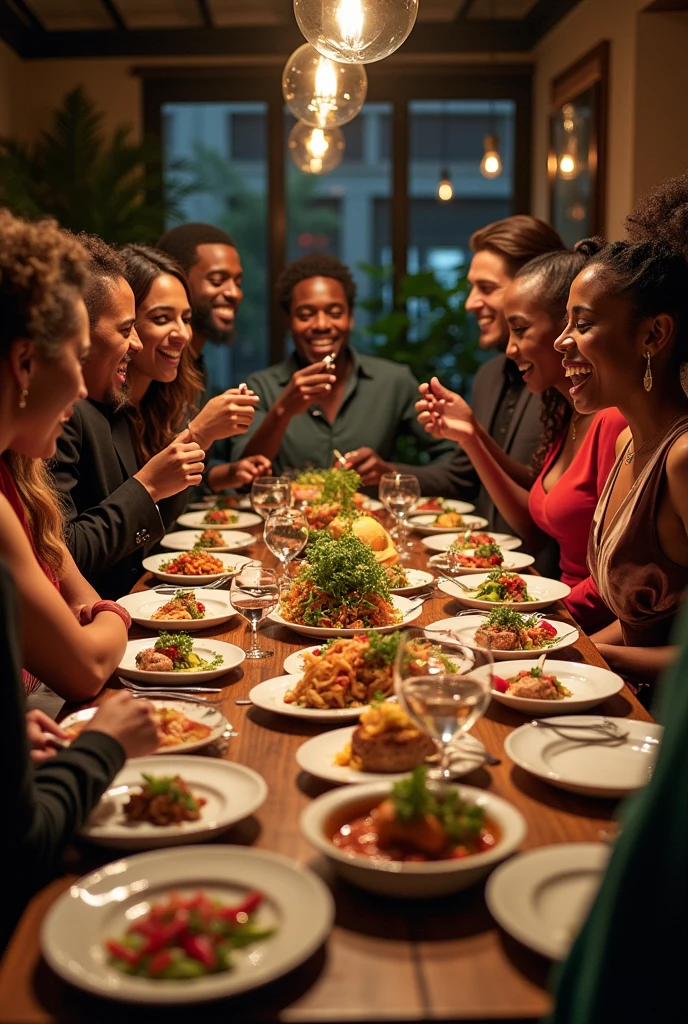 Photo for a food mafia
With more people and that they are colored and white