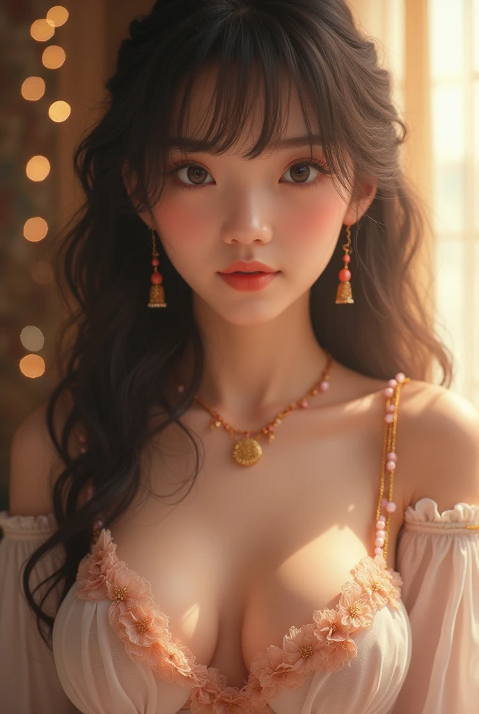 {{{{{3,318 trillion pixels high resolution, nsfw, Realistic scenery and lovely Japanese girl who is sexual smiling as her nudity in a romantic Cylindrical crystal herbarium filled with flower oil, thicken the lips look pretty, Boobs are fluffy and bouncy, Tits that get rounder bigger her deep tight cleavage}}}}}, {{{{{detail of The sexual smiling face of a neat and cheerful girl loved by everyone, Her nipples and romantic deep sexual smiling Inside a herbarium soaked in female hormones oil depicted in detail, A detailed her repeatedly drastic Orgasms that make the uterus tremble}}}}},{{{{{The hormones in the herbarium cause the innocent girl to flush her face remains a girl only her body changes rapidly tits swelled up to P-cup tits form two beautiful mountains revealing a tight cleavage, A neat girl who traces her crotch with her fingertips and with a moan experiences her first climax and innocent Masturbation that traces the sexual zone, It's too cute and innocent to see her go into her own world nipples out sexual smiling and Masturbation that traces the sexual zone as she climaxes over and over again, magical in a romantic Cylindrical crystal herbarium filled with female hormones, All the sexiness that's amplified inside her makes her smiling, Cuteness preserved forever shining in exchange for life from her, her beautiful slender underbust, slender curvy cute waistline, an lewd fetish for lips and necks and waistlines, her clearer nip line from underbust to hips, gloomy straight long wig, thick vivid lips}}}}},{{Extremely detailed}},{{{{{heroine girl's Sexually unused body with pure and innocent aura}}}}}