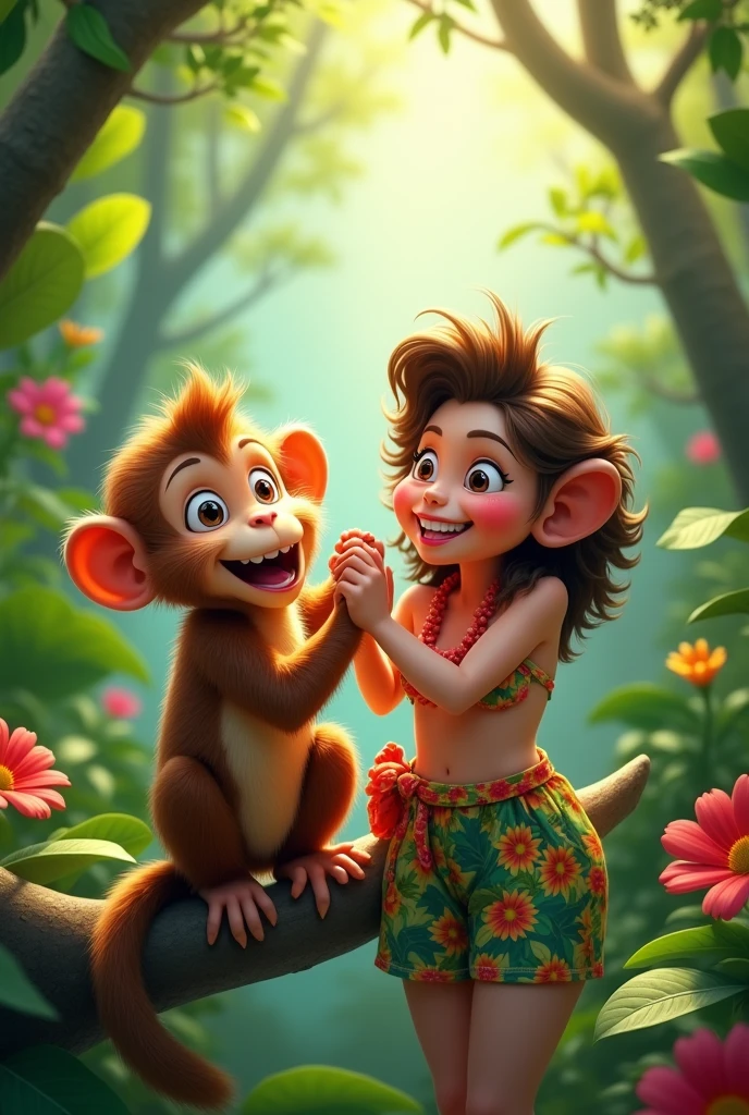 CREATE AN IMAGE WHERE A MONKEY'S EARS ARE BEING PULLED
PULLING HIS EARS
HAVING A PERSON PULL A MONKEY'S EAR
GRABBING HIS EAR