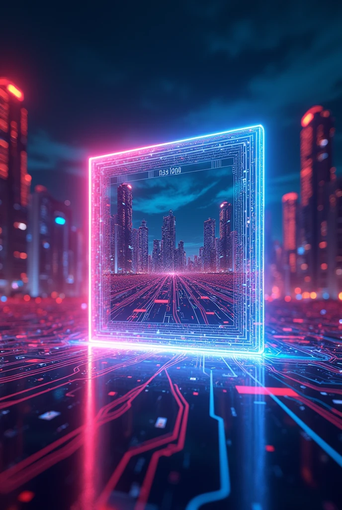 CREATE A VIDEO FOR ME TO PUT IN A FUTURISTIC FRAME ON MY FACEBOOK VIDEOS UNIQUE