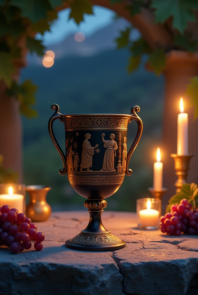 Ancient Greek wine cup