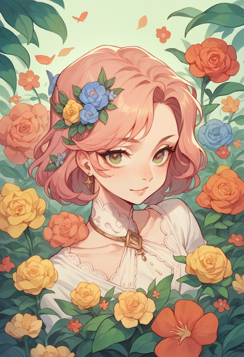 Flowers's top is fire