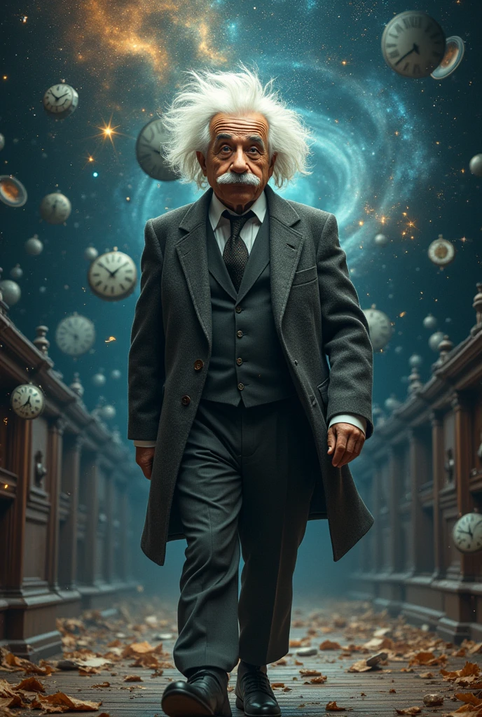 Albert Einstein is a paradox from head to toe. 



