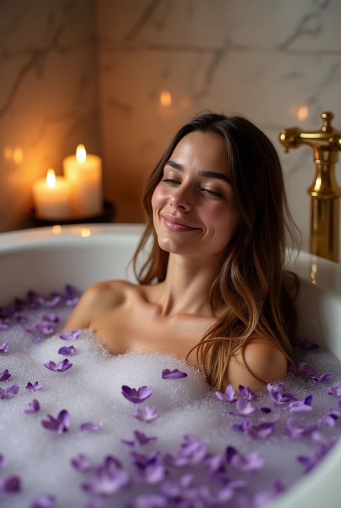 Creates woman bathing 