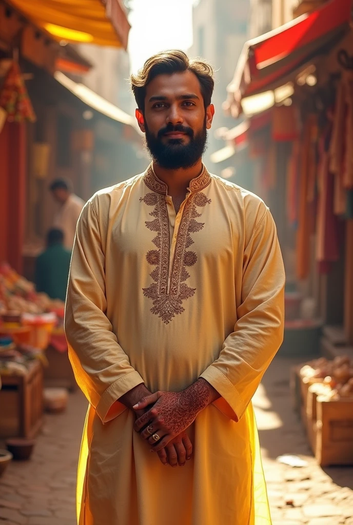 Man in kurta payjama
