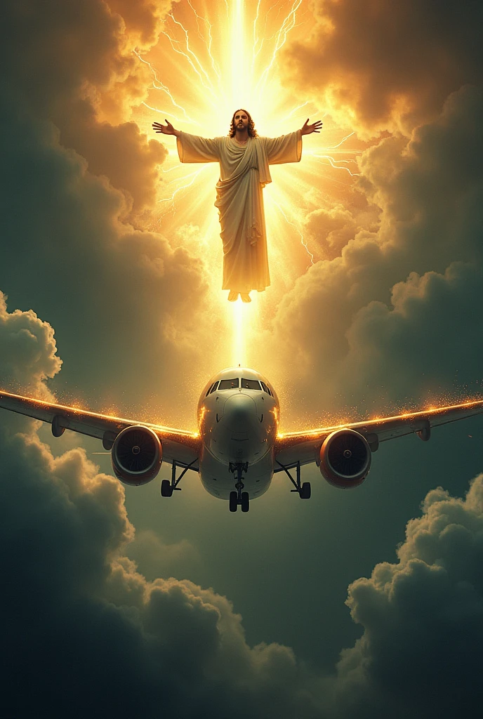 But Jesus came to save the plane 