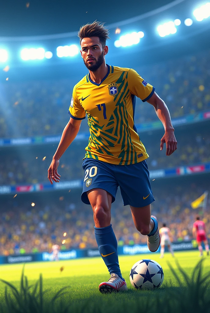 Neymar in anime