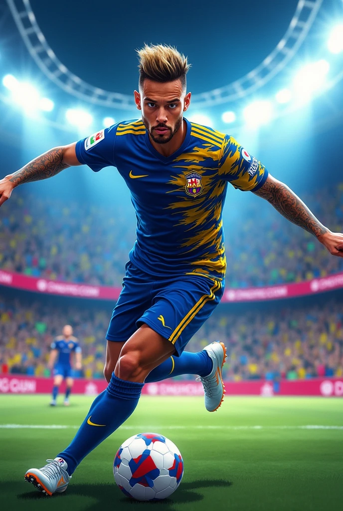 Neymar in anime