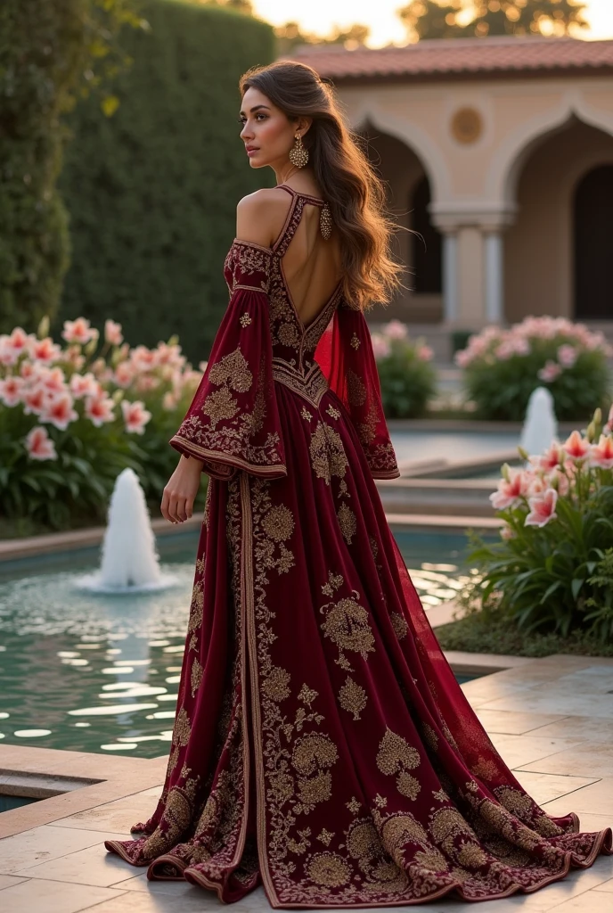 Otoman isnpired dress
