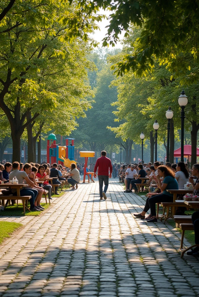 perspective of public space