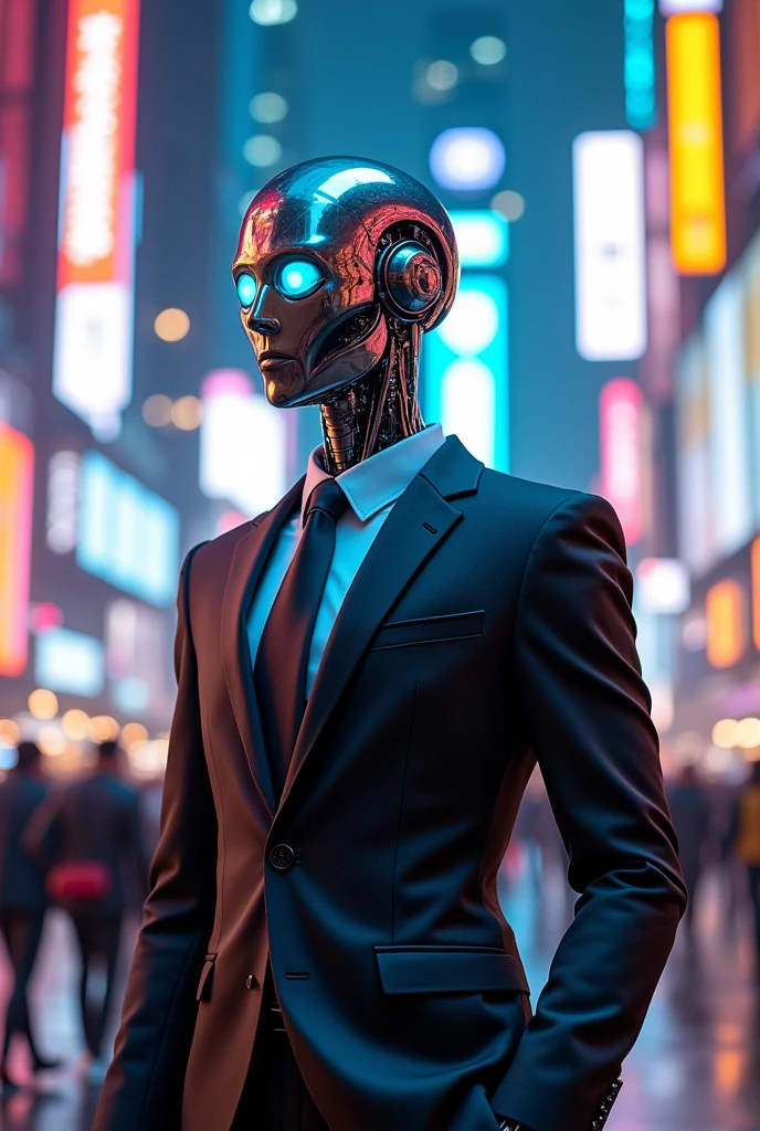 Robot in a suit
