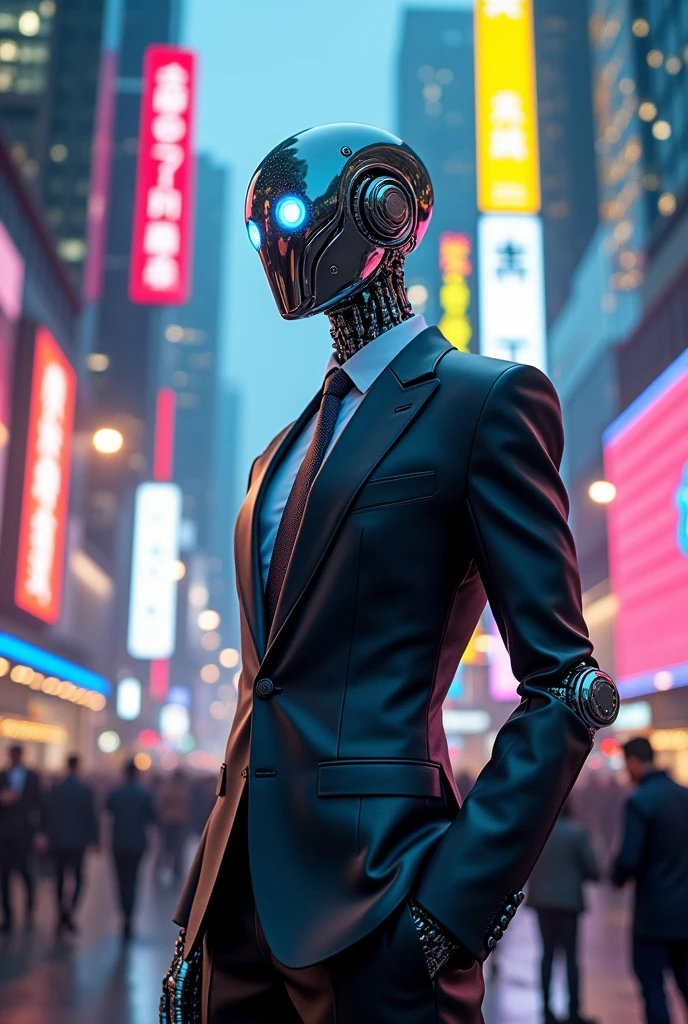 Robot in a suit