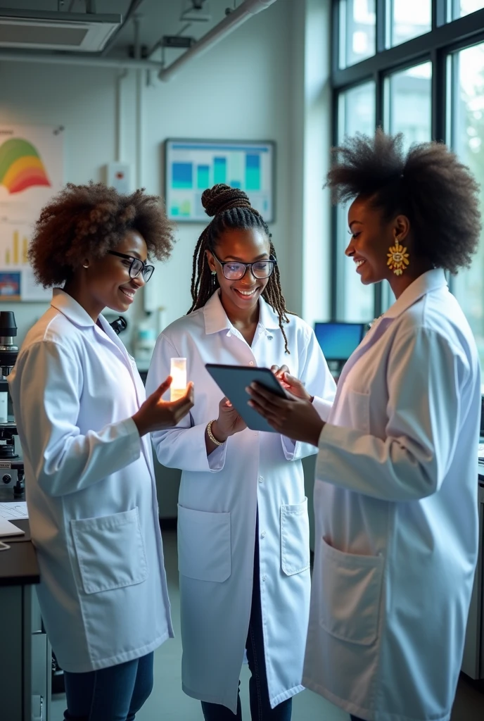 3 Black women scientists