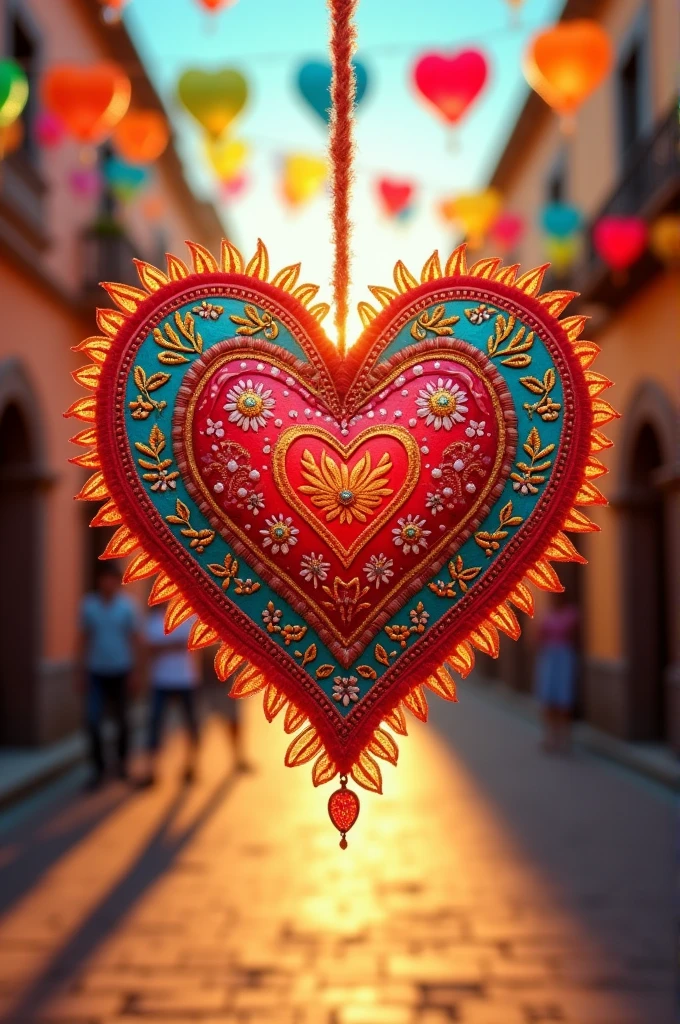 Mexico-inspired logo that evokes memories of the heart