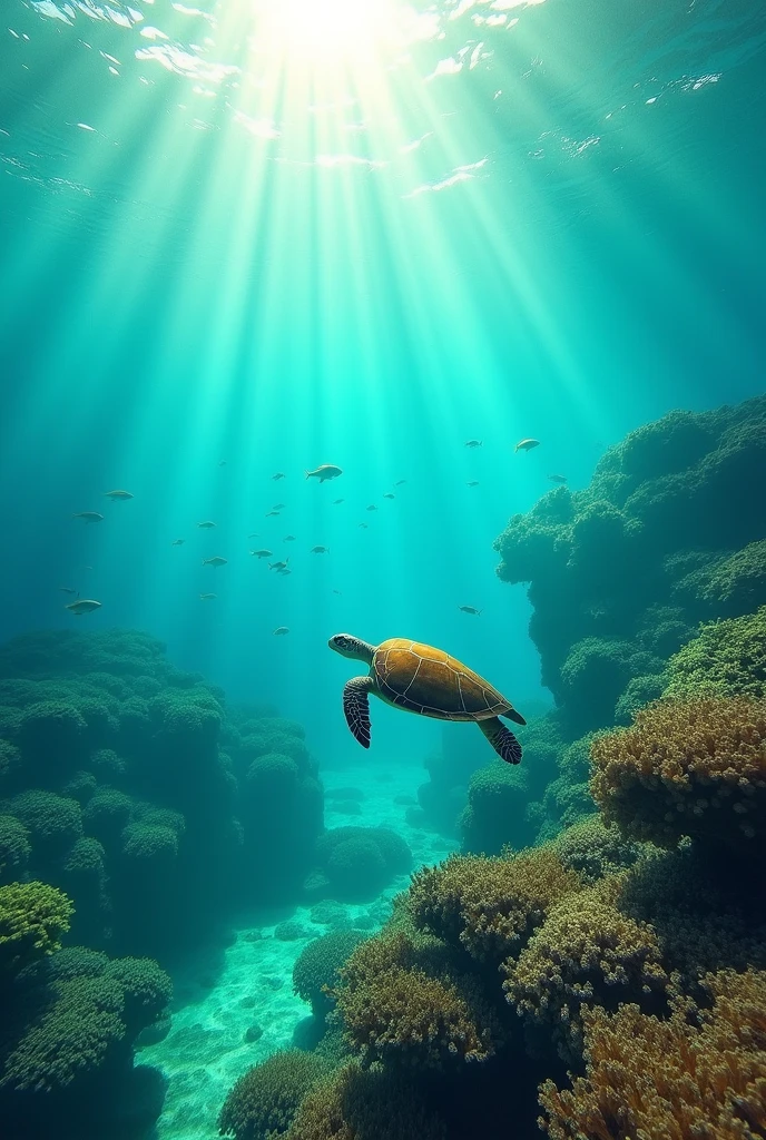 Create a green, blues that have to do with water similar