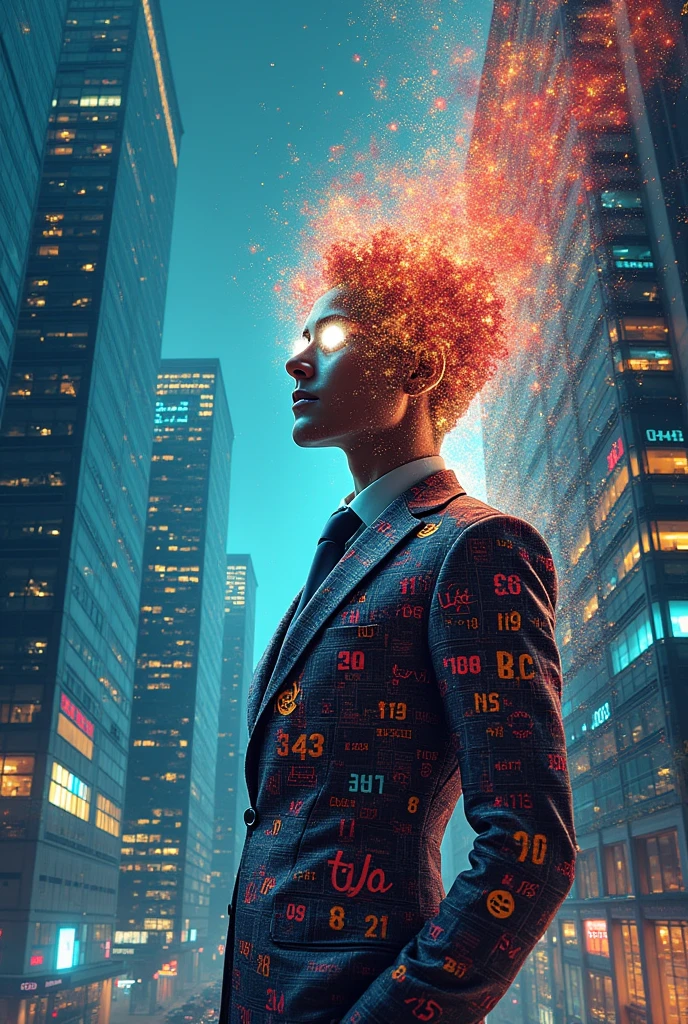 I need a photo that hallucinates trading in the foreign exchange market.