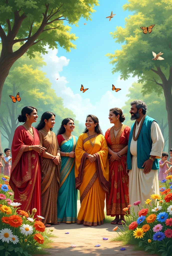 Create an image that best describes the quote "We are all different, which is great because we are all unique. Without diversity, life would be very boring”