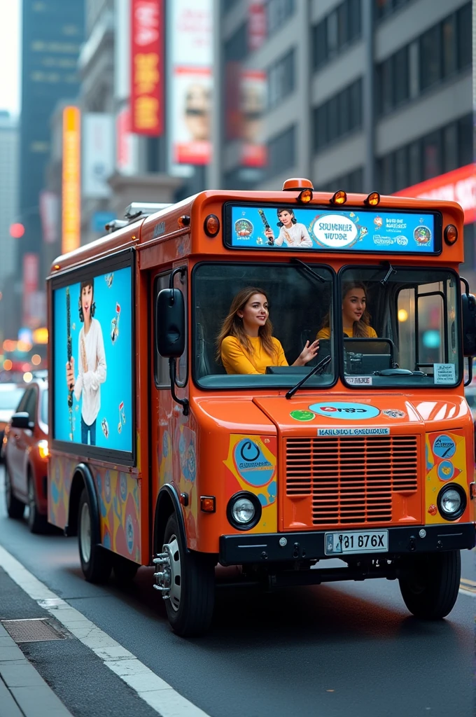 Mobile sound advertising