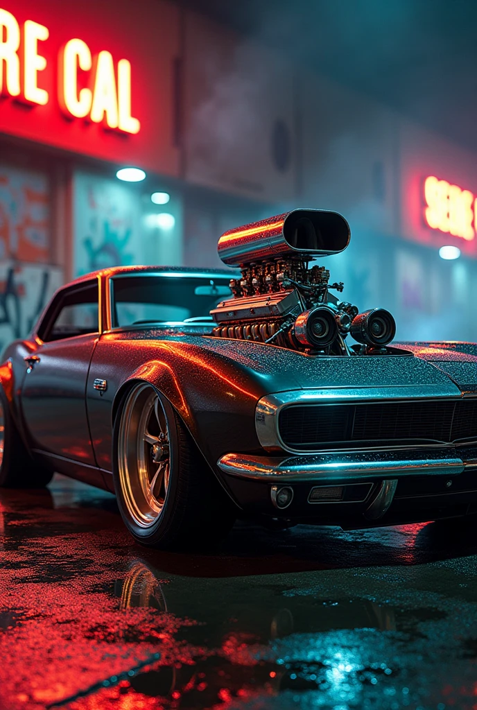 Car with so big engine