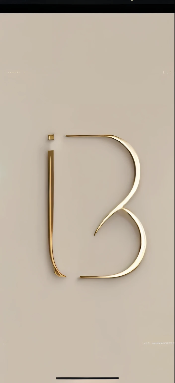 "Create an elegant and sophisticated logo with the initials 'LV' for a women's earrings and rings store. O design deve ser simples, but refined, Using gold and creamy white colors. The style should convey luxury and exclusivity, with a minimalist aesthetic that highlights the quality and good taste of the product with a similar example to this