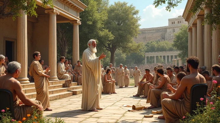 Plato's school ancient Greece