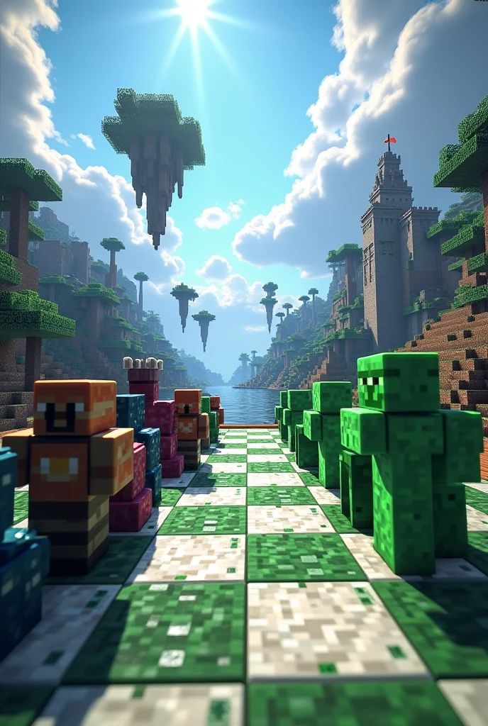 Minecraft in chess