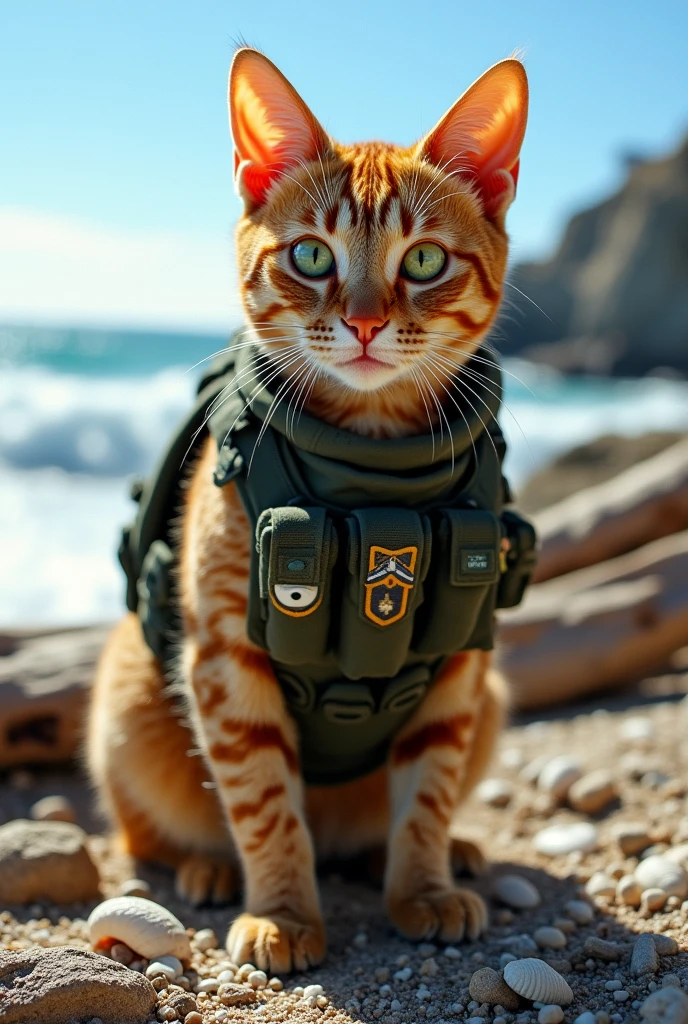 Gato militar Navy Seal
