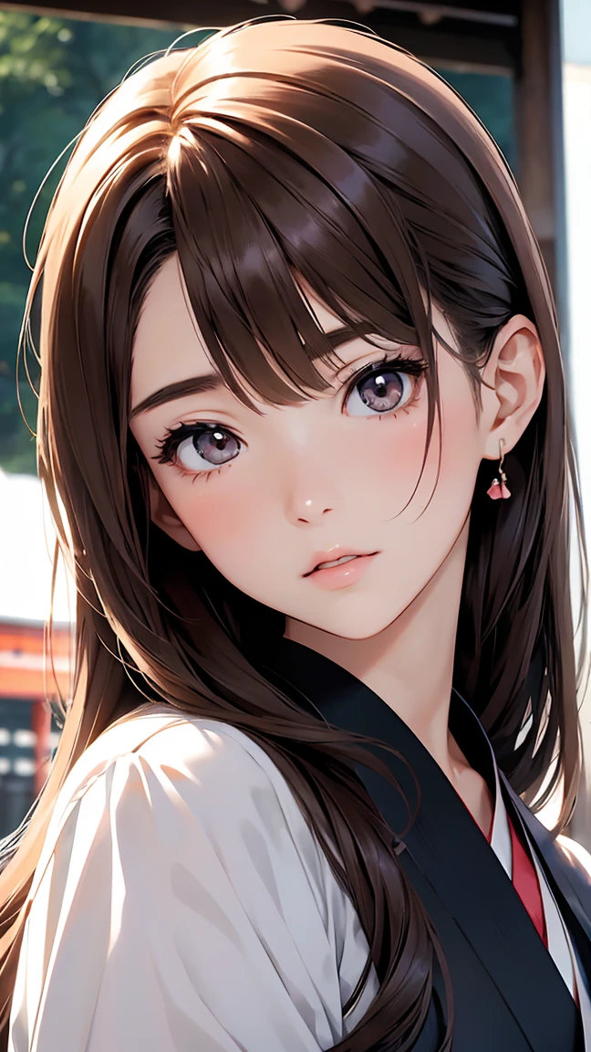 Japanese Manga, Japanese Manga girl, beautiful, Very detailed, Perfect Face, High resolution, Highly delicate face and hair, Japanese Manga, beautiful, Optimal resolution, Perfect Face 、22 year old Japanese、Brown Hair Color