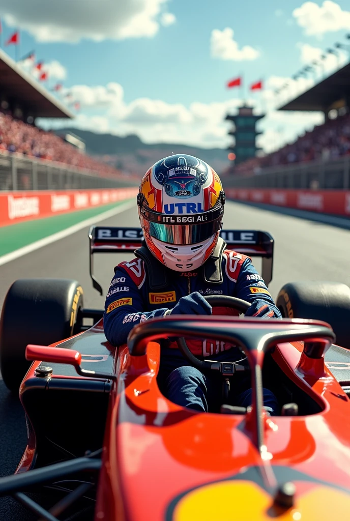 I as a Formula 1 driver
