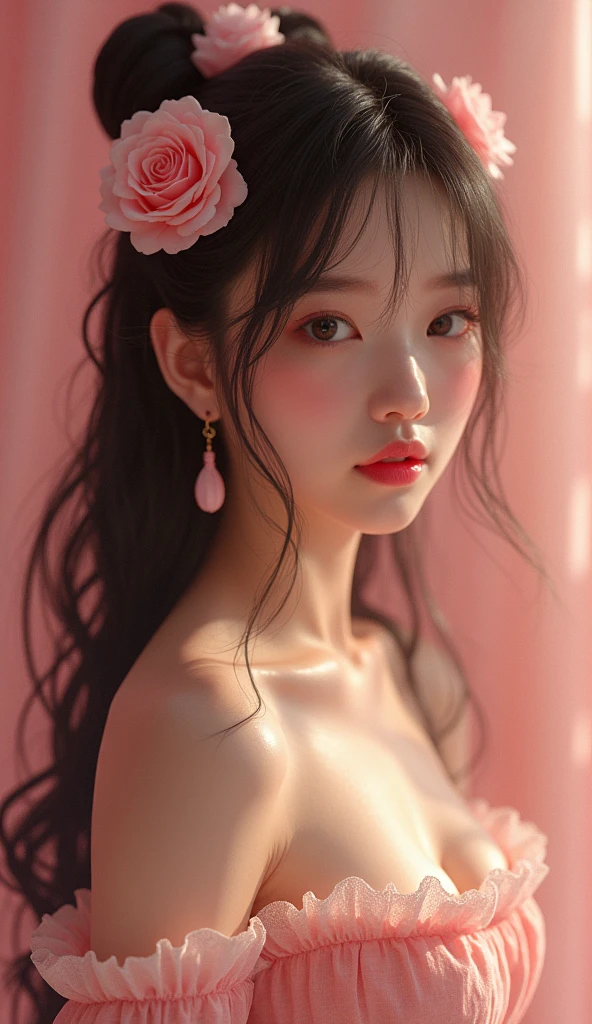 {{{{{3,318 trillion pixels high resolution, nsfw, Realistic scenery and lovely Japanese girl who is sexual panting as her nudity in a romantic Cylindrical crystal sparkling herbarium filled with flower oil, thicken the lips look pretty, Boobs are fluffy and bouncy, Tits that get rounder bigger her deep tight cleavage}}}}}, {{{{{detail of The sexual panting face of a neat and cheerful girl loved by everyone, Her Upward facing cute nipples and romantic deep sexual panting Inside a sparkling herbarium soaked in female hormones oil depicted in detail, Trapping her in a cylindrical sparkling herbarium and oiling her to make her pretty and sexy, While it's being remade she gets a deep panting look on her face}}}}},{{{{{The hormones in the sparkling herbarium cause the innocent girl to flush her face remains a girl only her body changes rapidly tits swelled up to X-cup gazongas form two beautiful mountains revealing a tight cleavage, A neat girl who traces her crotch with her fingertips and with a moan experiences her first climax and innocent Masturbation that traces the sexual zone, It's too cute and innocent to see her go into her own world nipples out sexual panting and Masturbation that traces the sexual zone as she climaxes over and over again, magical in a romantic Cylindrical crystal herbarium filled with female hormones, All the sexiness that's amplified inside her makes her panting, Cuteness preserved forever shining in exchange for life from her, her beautiful slender underbust, slender curvy cute waistline, an lewd fetish for lips and necks and waistlines, her clearer nip line from underbust to hips, gloomy straight long wig, thick vivid lips}}}}},{{Extremely detailed}},{{{{{heroine girl's Sexually unused body with pure and innocent aura}}}}}