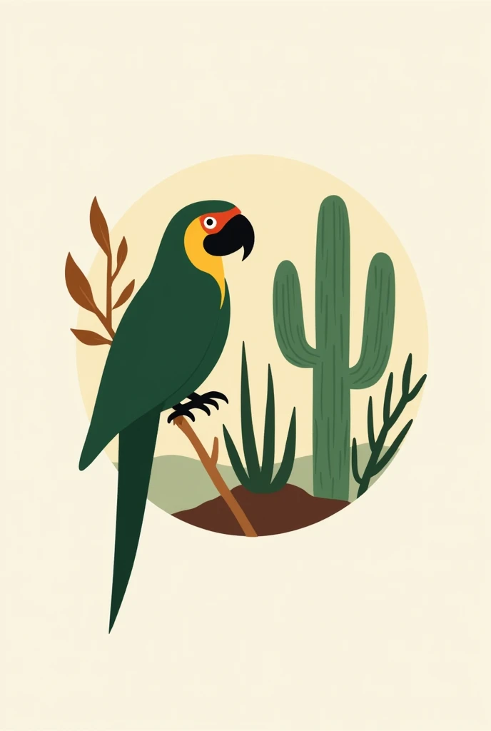 To create a logo for an avian population ecology laboratory in the caatinga, Considere os seguintes elementos:
1. **Bird Symbols**: Include representations of typical caatinga birds, like the Lear's macaw or the be-te-vi, to emphasize the focus on ornithology.
2. **Caatinga Elements**: Add elements that represent the vegetation and environment of the caatinga, like cacti or xerophytic shrubs.
3. **Simple and Clean Design**: Use a clear and simplified design to ensure that the logo is easily recognizable and reproducible in different sizes.
4. **natural colors**: Use a color palette inspired by the caatinga, like shades of green, brown and beige, reflecting the arid environment and its natural characteristics.
5. **Laboratory Name**: Include the laboratory name in a legible and professional font.