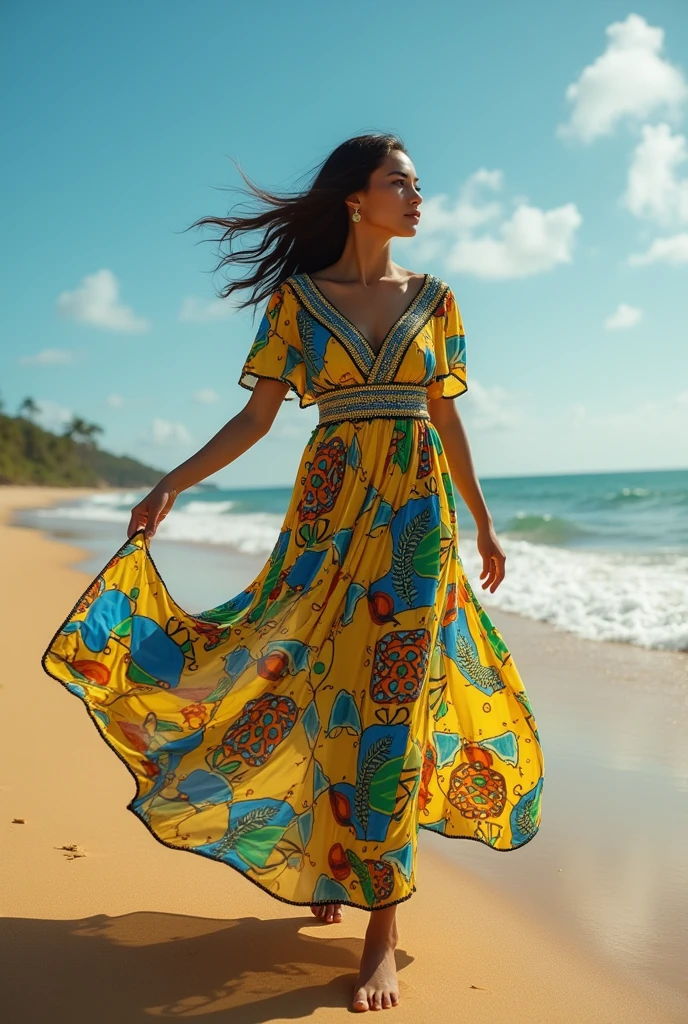Create an image of a unique clothing design for the Ceará magic cube.