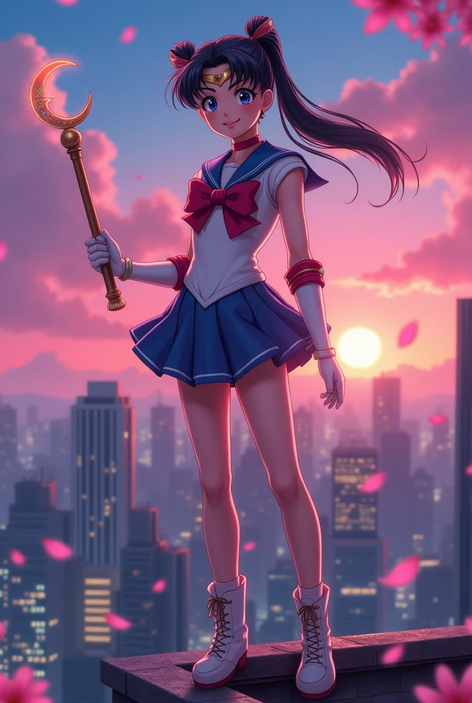 A live-action version of Sailor Moon Played by Millie Bobby Brown