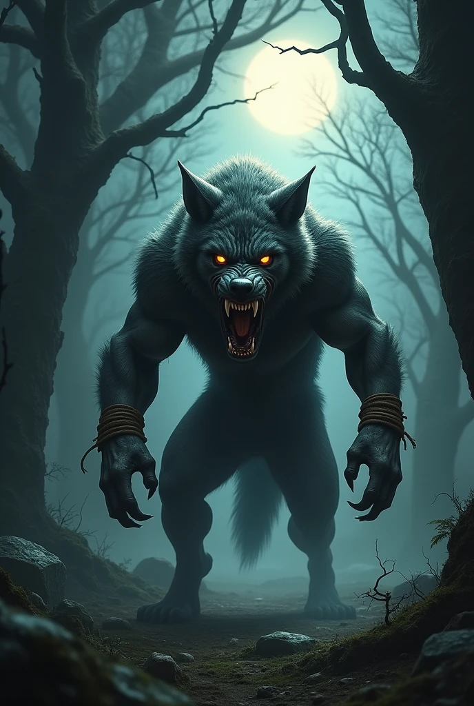 werewolf is gagged