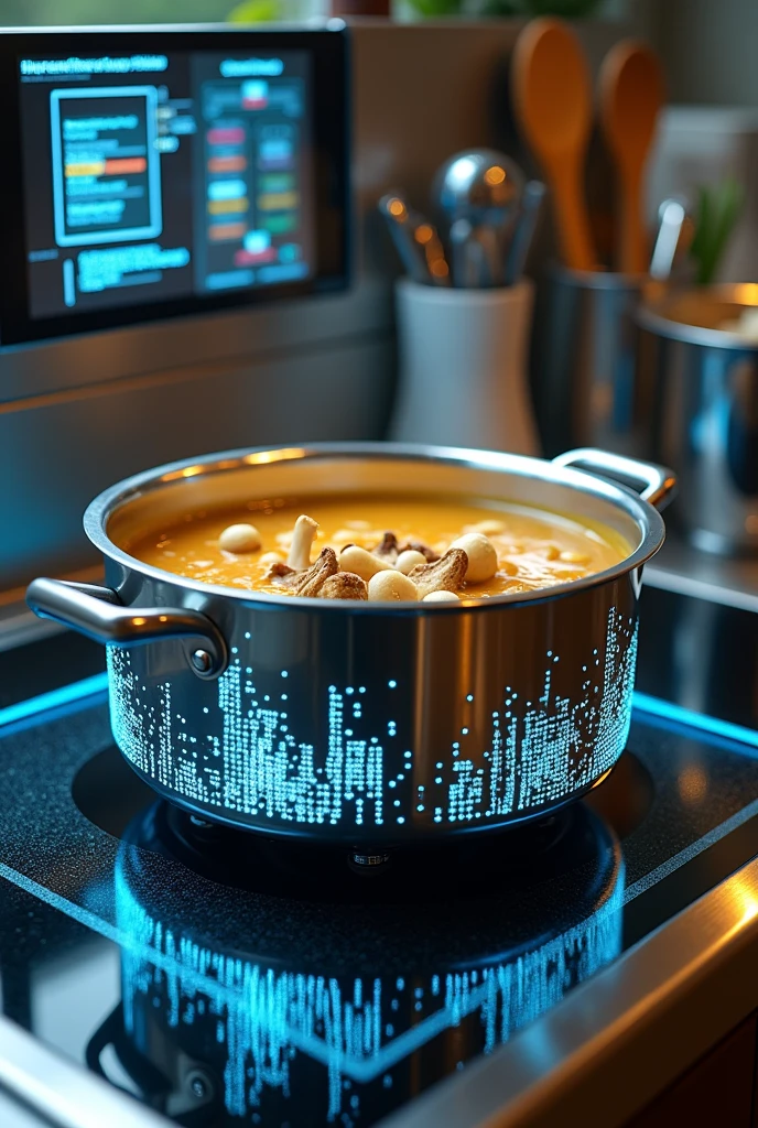 Make a futuristic Pot With mushroom soup