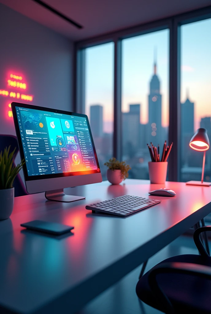 Give me an image that is not animated, innovative and eye-catching for a page that is dedicated to performing tasks., It's called TariTareas
