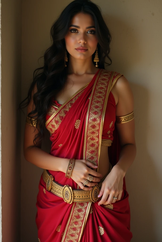 Indian girl with big boobs and tight pussy wearing most sexiest traditional clothes less clothes more body able to see her legs and pussy