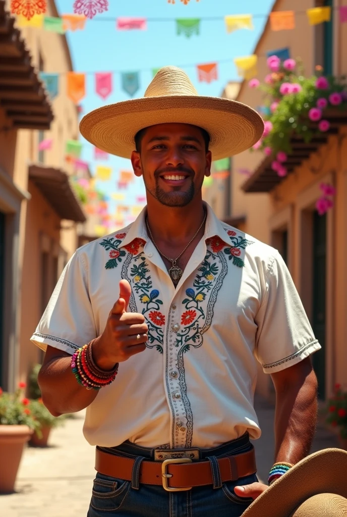 Generate a Mexican man