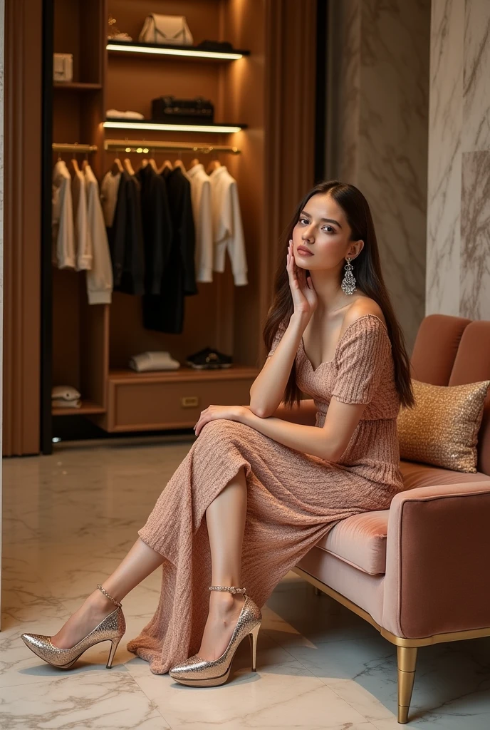 Fashion & Accessories: Designer Clothing Images, Luxurious shoes and eye-catching accessories showcase a lifestyle focused on fashion and exclusivity.
