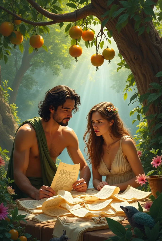 Adam and Eve in Eden filing for bankruptcy