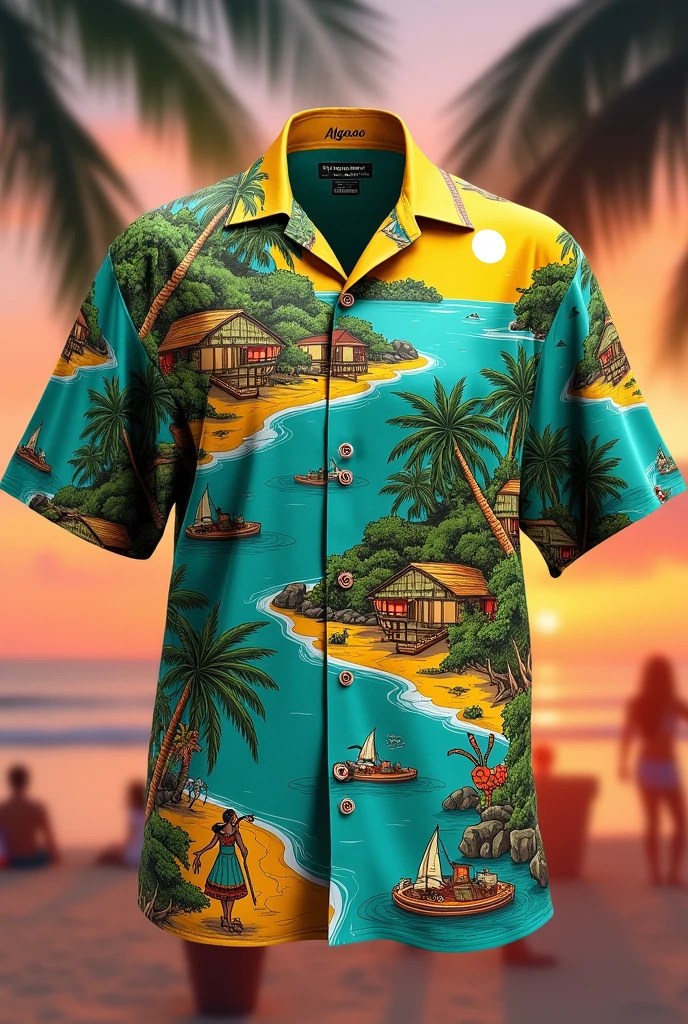 Interclass shirt with Alagoas theme 
