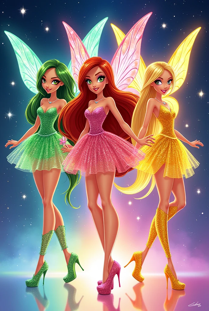 Winx model sheet cosmix