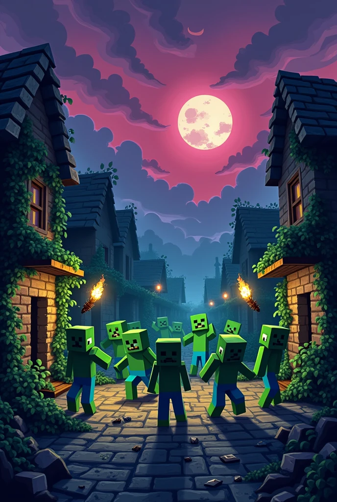Minecraft zombie Apocalypse