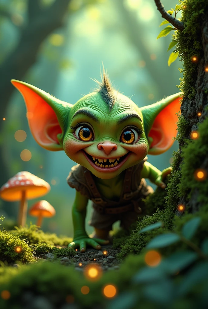 Small goblin, male, small dick