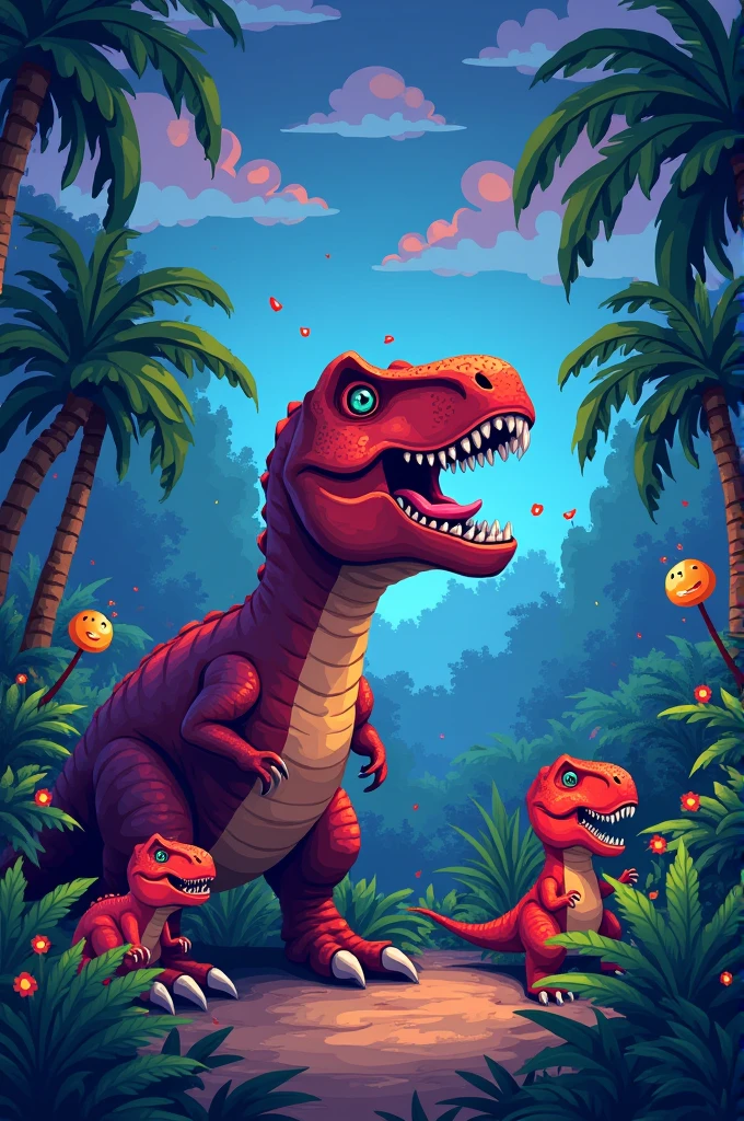 Dino dynasty discord server with the owner ominous_dino 